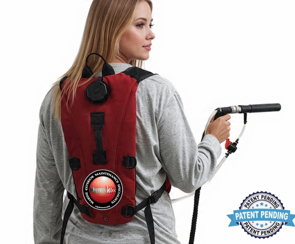 Wayne's Wax Backpack Hydro-Foaming Wash System. Patent Pending