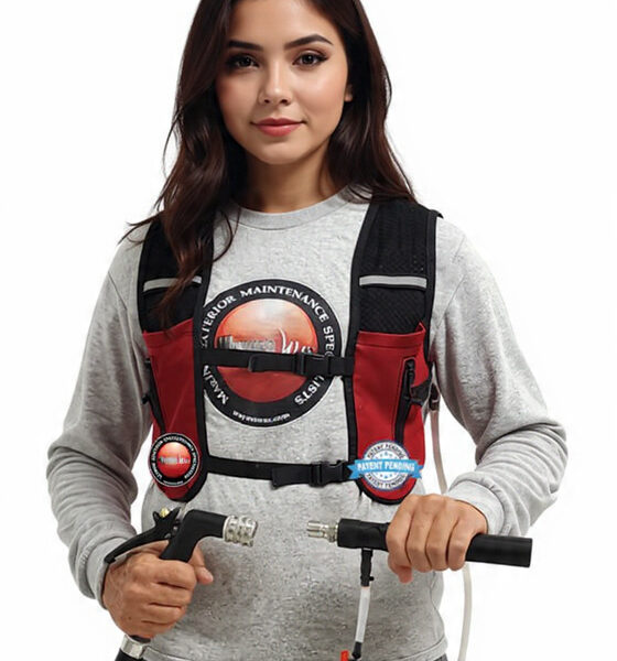 Wayne's Wax Backpack Hydro-Foaming Wash System. Patent Pending