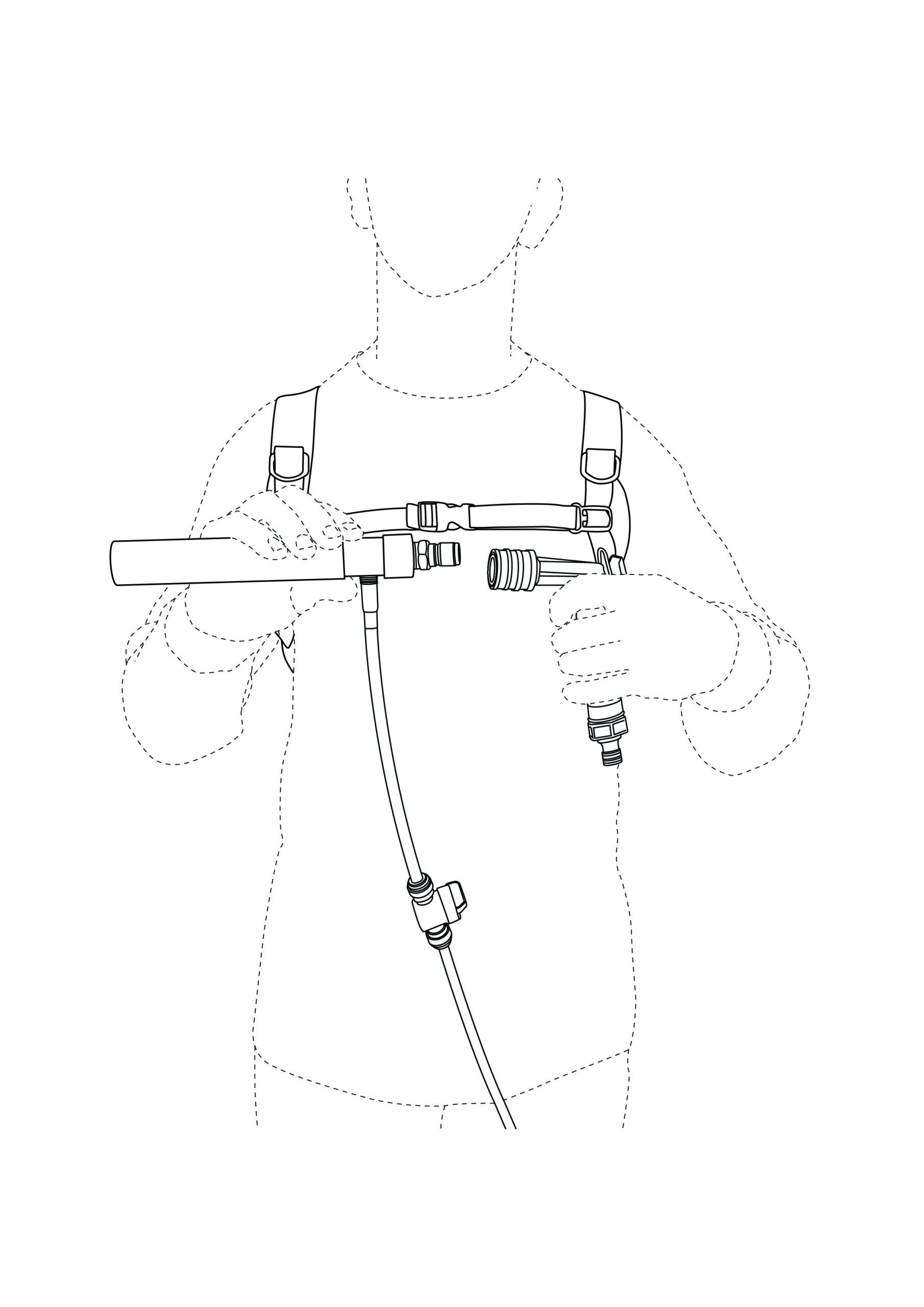 Wayne's Wax Patented Hydrofoaming Backpack